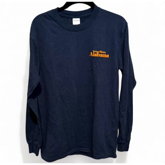 Alabama Long Sleeve T-Shirt Blue State Seal Graphic Men’s Small - Picture 2 of 4
